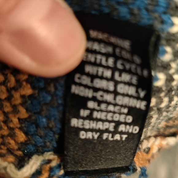 NWT  Anne French Aztec  Sweater Cardigan (Large) - Picture 5 of 5